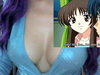 Your friend's boyfriend takes your virginity in a steamy futanari encounter