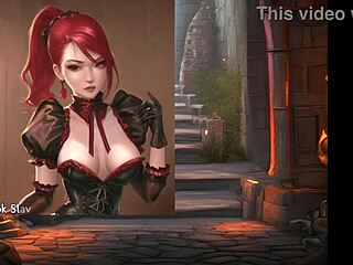 Cherry's solo play with Mistress and femdom elements