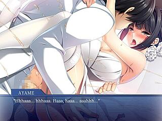 Bruid voelt emotionele vreugde in trouwneuken