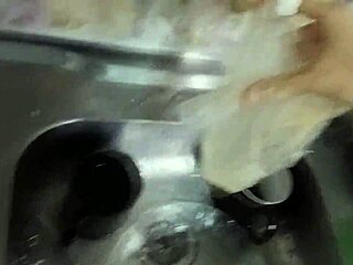 Making hot dog despite being broke as hell