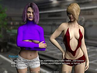 waterworld episode where characters switch places