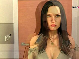 The Seven Realms Scene 1 - Leyala wichst unter der Dusche