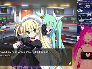 Vtuber streams and seduces with anime-themed hentai