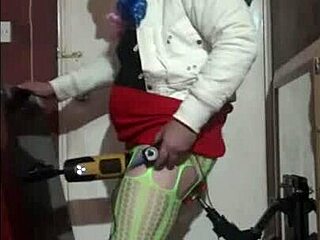 i love dealing with two bisexual amateurs in homemade anal insertion. crossdressing toys and dildo machine make it better.