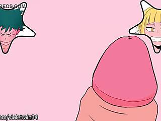 Deku Masturbates Before Fucking Himiko Toga Uncensored Hentai