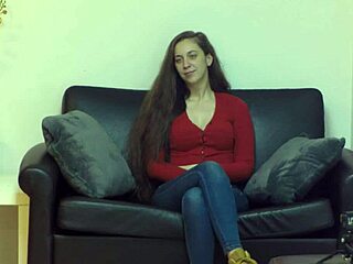 audrey decker in a sexy casting interview.