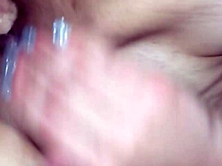 Raven, my wife, expertly rides my cock in POV