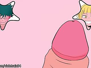 Deku Masturbates Before Fucking Himiko Toga Uncensored Hentai