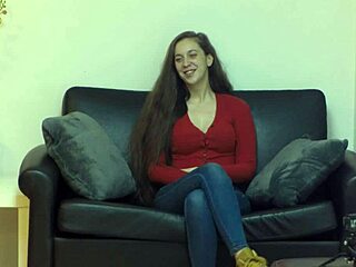 audrey decker in a sexy casting interview.