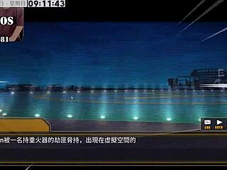 Why is Ai Aino training machine girls in this sexy hentai part 16?