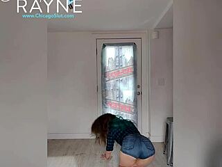 Blonde milf with big tits and ass does striptease on Vegas trip teaser