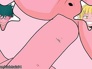 Deku Masturbates Before Fucking Himiko Toga Uncensored Hentai