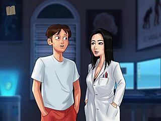 brunette teacher in summertime saga 110