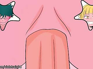 Deku Masturbates Before Fucking Himiko Toga Uncensored Hentai