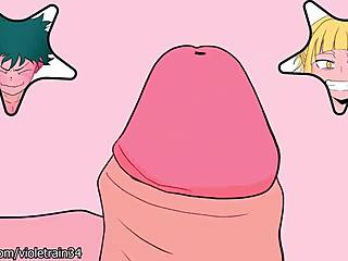 Deku Masturbates Before Fucking Himiko Toga Uncensored Hentai