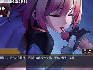 Why is Ai Aino training machine girls in this sexy hentai part 16?