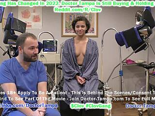 Il dottor Tampa sconvolge Rebel Wyatt in un esame ginecologico con telecamera nascosta