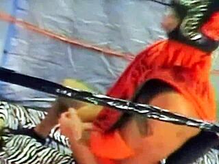 Uiwp Entertainment Wrestler Dragonfly Vs Adriana Milano Mixed Wrestling!