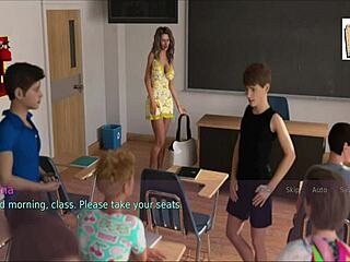 Wife And Stepmother In Erotic Encounter.