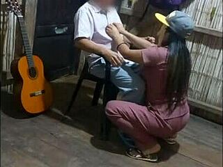 ผู้นำศาสนาหื่นชวนเปลี่ยนศาสนา แต่ฉันขย่มควยแทน! 🔥