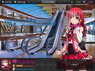 Experience the thrill of a female walkthrough in Huniepop