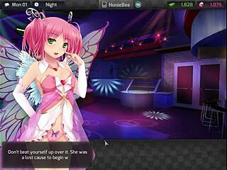 Experience the thrill of a female walkthrough in Huniepop