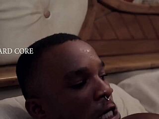 The sexy Nigerian girl moans as she gets fucked doggystyle from behind. Her pussy and ass take the hardcore pounding.