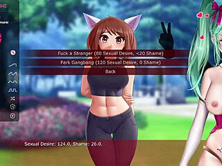 Magical girl hentai video with voice actor playing tuition academy game