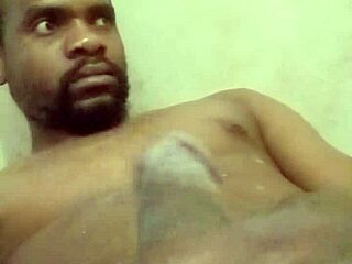 Can you handle this big black cock masturbation to cumshot?