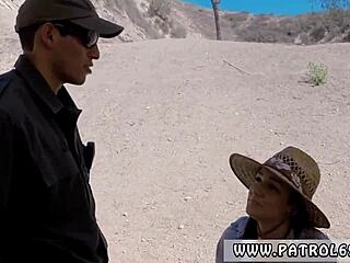 Teen Paisley Parker Arrested And Fucked Hard By Black Cop In Uniform!