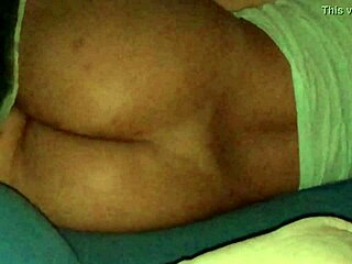 Homemade video of my wife on the outdoor bed in the anal position
