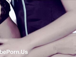 two girls having fun next door