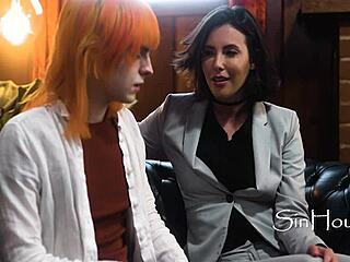 Therapy session turns into steamy encounter between transgender woman and doctor