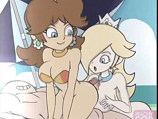 A collection of Princess Rosalina's seductive moments in Super Mario Hentai