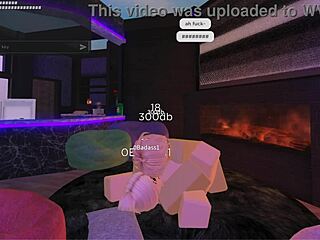 Elle and Jacob's passionate romp in a Roblox apartment