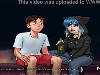 Peeping Naked People Through Binoculars in Summertime Saga Episode 78