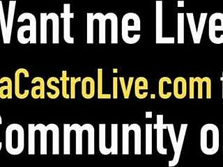 i relax with angelina castro in outdoor setting