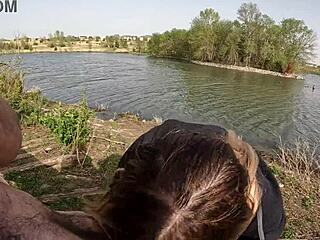 omg big tits alexis kay titty fucks... and blows me in park!