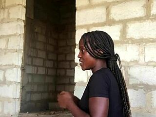 Crazy bitch performs strip tease with dirty talk. Trousers come down revealing nice gstring!