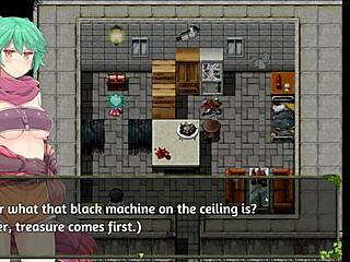 In the depths of the RPG hentai game, the thief pleads for a massive, filthy shaft while being recorded