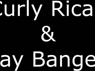 Latina Curly Rican Jiggles Her Ass on Jay Bangher BBC