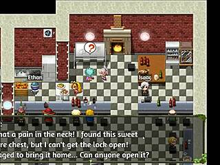 I beg for that huge dirty dick in the rpg game while being recorded