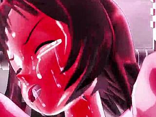 Hentai anime featuring 13 sexy characters in a wild orgy