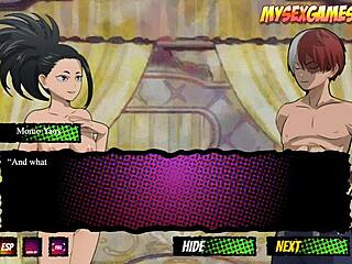 Playing a porn game with my favorite cartoon character