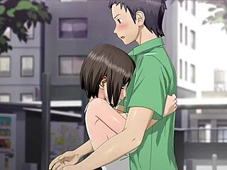 i sit with the schoolgirl and have sex in this anime hentai