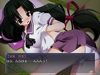 exposing pleasure with yayoi shibaya's classy daughter in public