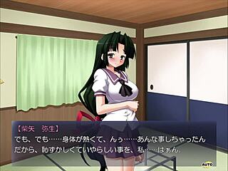 exposing pleasure with yayoi shibaya's classy daughter in public