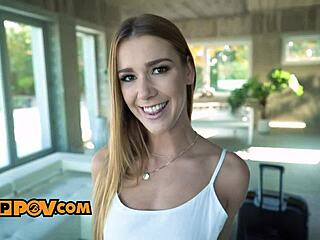 Alexis Crystal Bends Over For Anal Homecoming With Step Dad In Pov