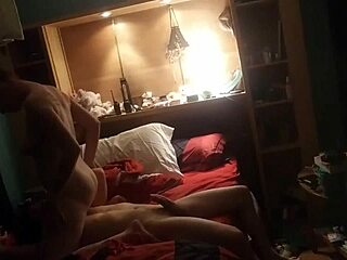 Redhead girlfriend bent over for rough doggystyle sex with big ass