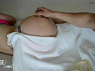 European Amateur Babe Gets Vacuum Massage On Hot Big Ass